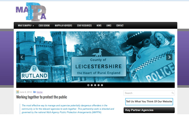 Mappa Leicestershire